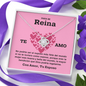 Regalo para Esposa para Día Del Amor y La Amistad Collar Con Poema Valentine's Gift in Spanish for Wife