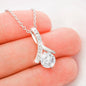 Regalo para Mama con la Palabra Madre Collar Colgante Acabado de Oro Blanco Great Gift for Mom