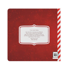 Load image into Gallery viewer, Baby&#39;s First Christmas Book – A Personalized Holiday Story for Baby with Custom Name and Dedication from Parents