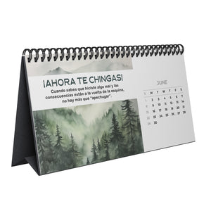 Calendario 2025 de Humor Verbo Chingar