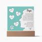 Regalo Para Papa Regalo Día del Padre Regalo personalizado con Nombres de Hijos