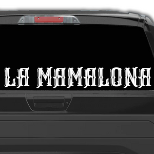 La Mamalona Decal Mexico Decal Sticker Vinyl for Your Truck Calcomania para Troca o Carro
