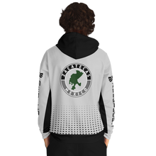Load image into Gallery viewer, Zacatecas AOP Black and Grey Hoodie