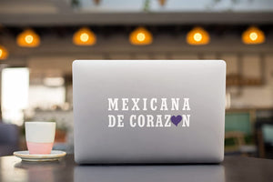 Mexicana de Corazon Mexico Decal Sticker Vinyl for Your Truck Calcomania para Troca o Carro