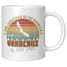 Load image into Gallery viewer, Ser Mexicano es un Orgullo Ser de Veracruz es Otro Pedo - Taza de Cafe Todos los Estados de Mexico Multicolor Multisize mug