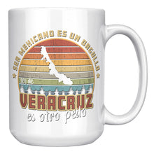 Load image into Gallery viewer, Ser Mexicano es un Orgullo Ser de Veracruz es Otro Pedo - Taza de Cafe Todos los Estados de Mexico Multicolor Multisize mug