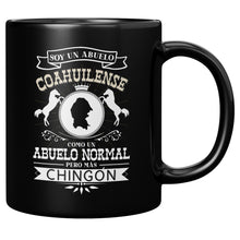 Load image into Gallery viewer, Soy un Abuelo Coahuilense Multisize Black Mug