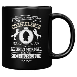 Soy un Abuelo Coahuilense Multisize Black Mug