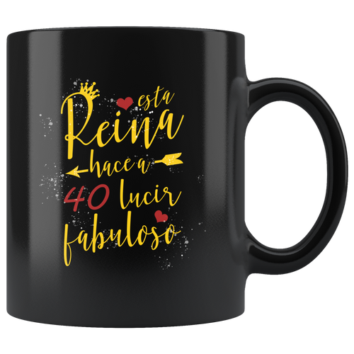 Taza de Cafe Cumpleaños 40, 50, 60, 70 y 80 Birthday in Spanish Regalo para 50 Años