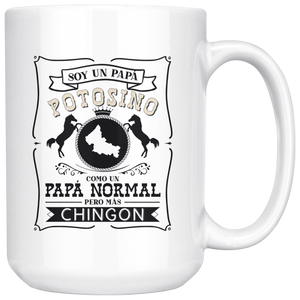 Soy un Papa Potosino como un Papa Normal pero mas Chingon Multi Size Coffee Mug