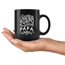 Load image into Gallery viewer, Mejor Papa del Mundo para Dia del Padre Taza de Cafe Regalo para Papa