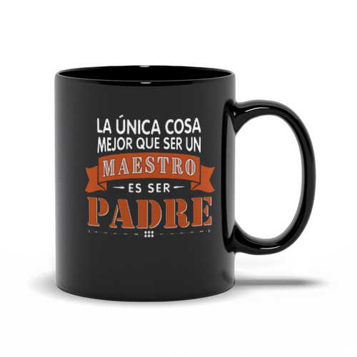 Taza de Cafe para Papa y Maestro Para Dia del Padre