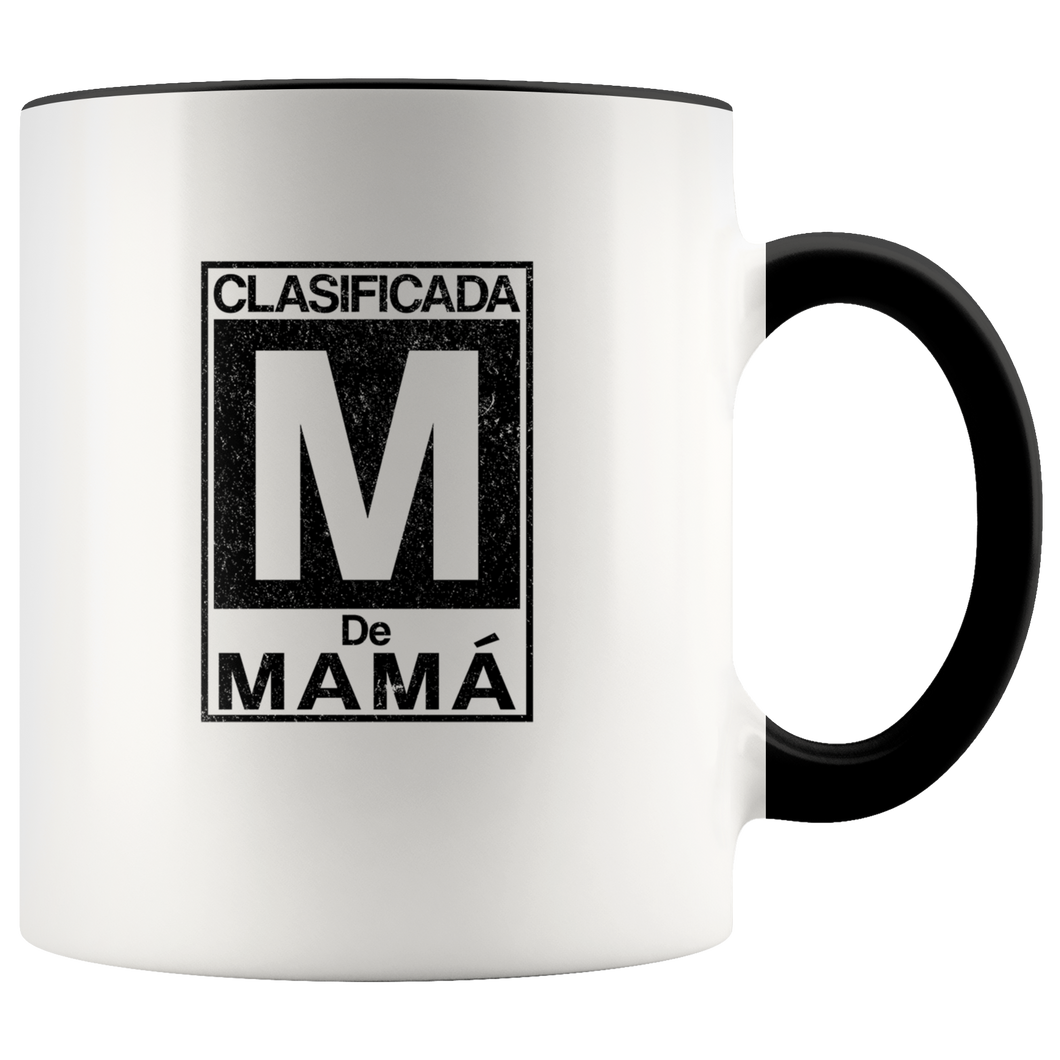 Clasificada M de Mama Taza de Cafe para dia de las Madres