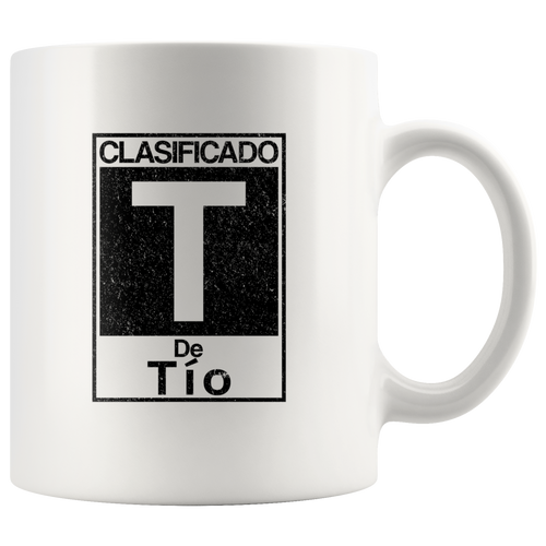 Clasificado T De Tio Mug Taza Regalo Para Uncle Spanish Espanol Gift