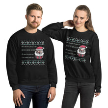 Load image into Gallery viewer, Ugly Sweater Suéter Feo de Navidad con Frase Graciosa en Español Unisex Sweatshirt