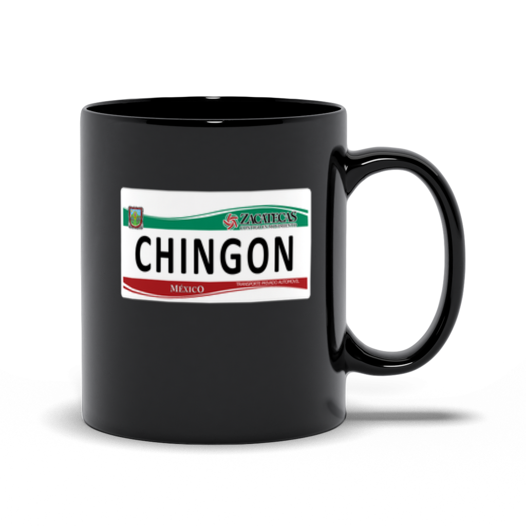 Taza de Cafe Chingon de Zacatecas Con Placas del Estado
